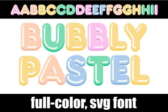 Bubbly Pastel: Infusing Digital Projects with Dimensional Charm