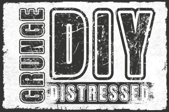 Grunge DIY Distressed: Unleash Raw, Vintage Character