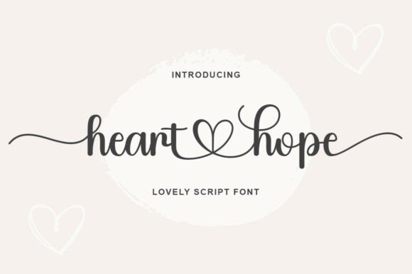 Heart Hope Font: Elevating Your Wedding and Branding Projects