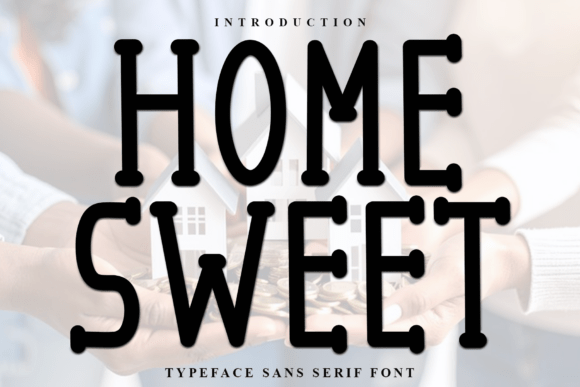 Home Sweet: A Festive Typeface for Holiday Charm