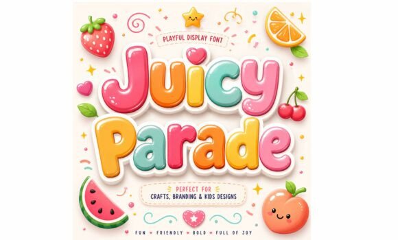 Juicy Parade: A Burst of Playful Energy for Your Projects