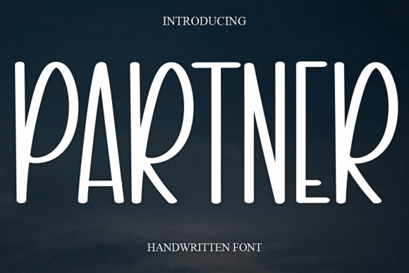 Partner: A Sweet, Cursive Handwritten Font for Joyful Design