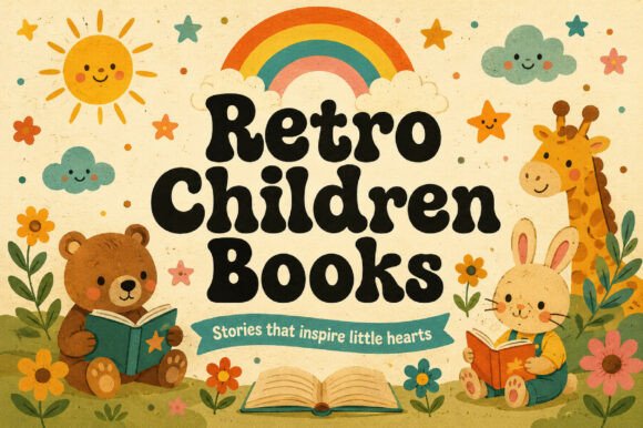 Retro Children Books: Capturing Yesteryear’s Cheer