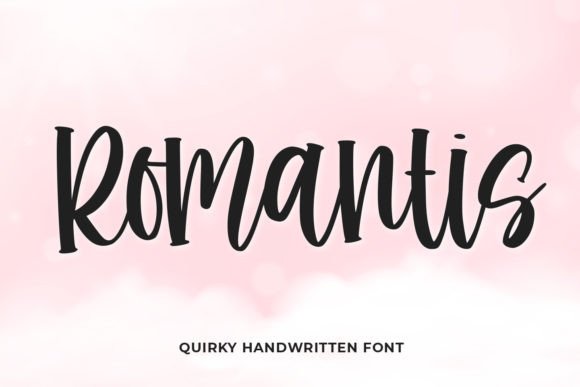 Romantis: A Handwritten Font That Brings Joy to Your Designs
