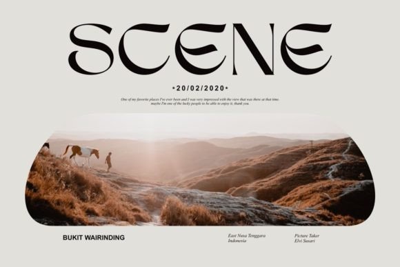 Sego: The Uniquely-Shaped Serif That Elevates Any Design