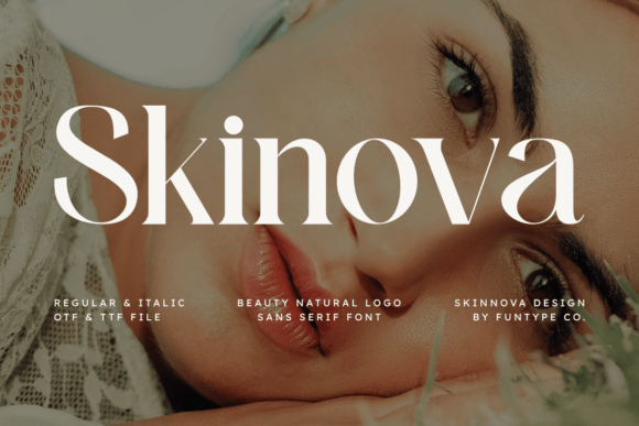 Skinova: Elevating Modern Luxury in Typography