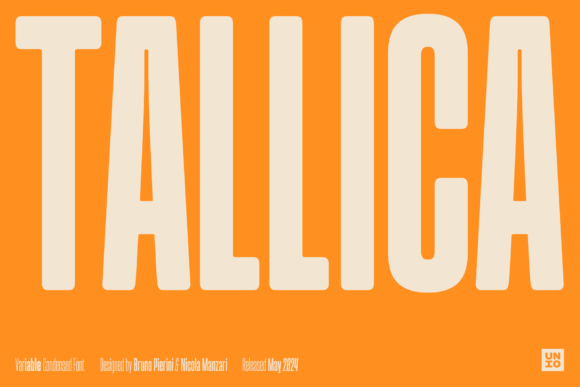 Tallica: The Ultra-Condensed Typeface for Maximum Impact