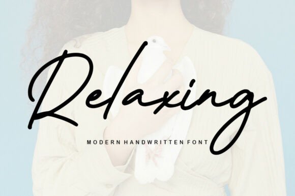 The Art of Effortless Elegance with the Relaxing Typeface