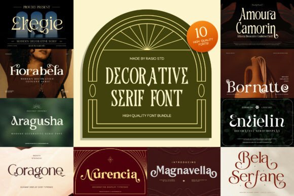 The Enduring Charm of Decorative Serif