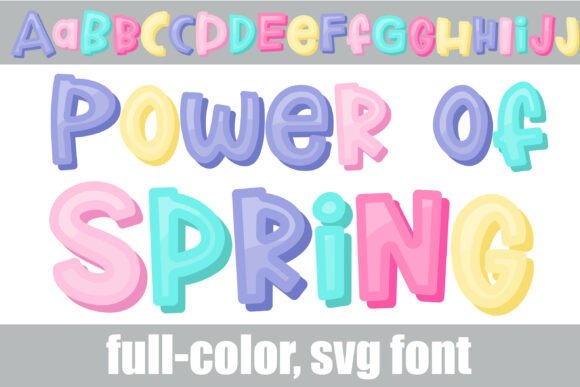 The Power of Spring: A Fresh Take on Vibrant Typography